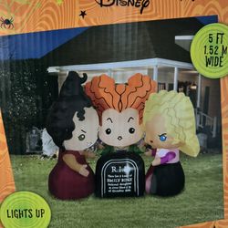 Disney Halloween Hocus Pocus Sanderson Sisters Inflatable