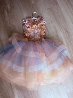 Pink Sequin costume dress