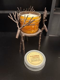 DEER CANDLE HOLDER
