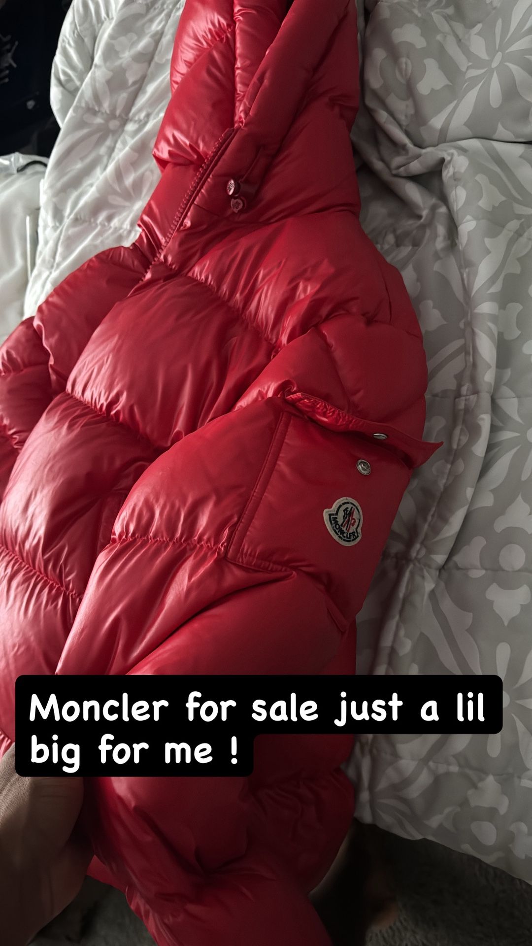 Red Bubble Moncler 