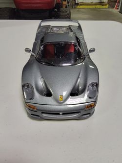 Ferrari F50 1:18 Gold Collection Metalic Silver Ferrari F50 Hard Top 1995 1:18 Metalic Silver