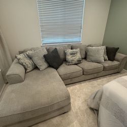 Gray Sectional Sofa