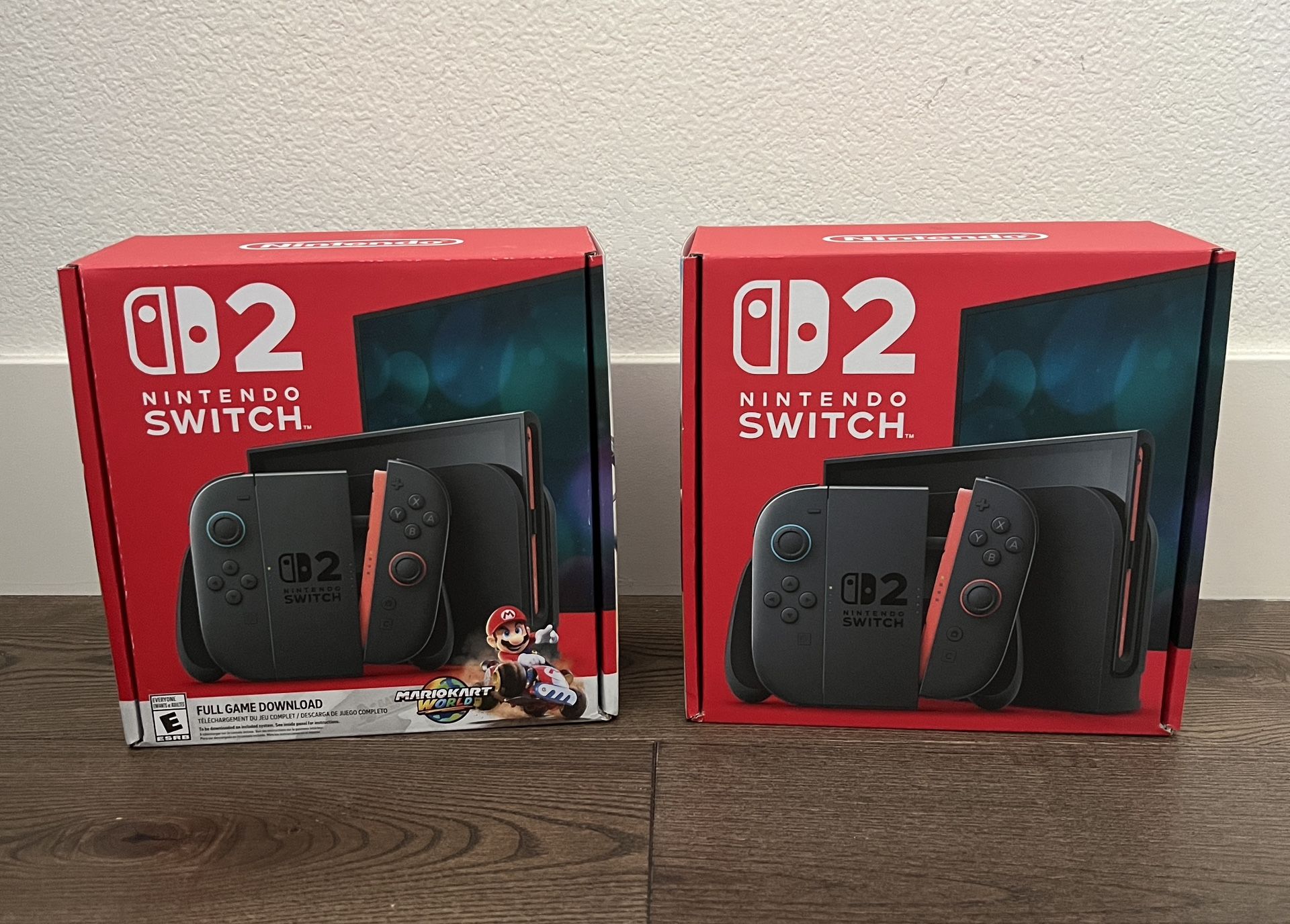 Nintendo Switch 2 Mario Kart Bundle & Console Only New!