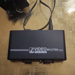 2 Port Video Splitter VGA 