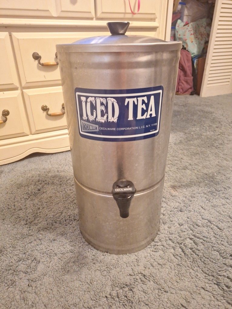 Cecilware Iced Tea Container