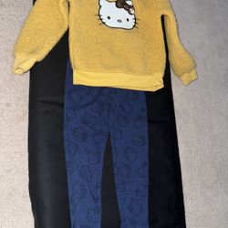 Girls Hello Kitty Outfit Sz 4t