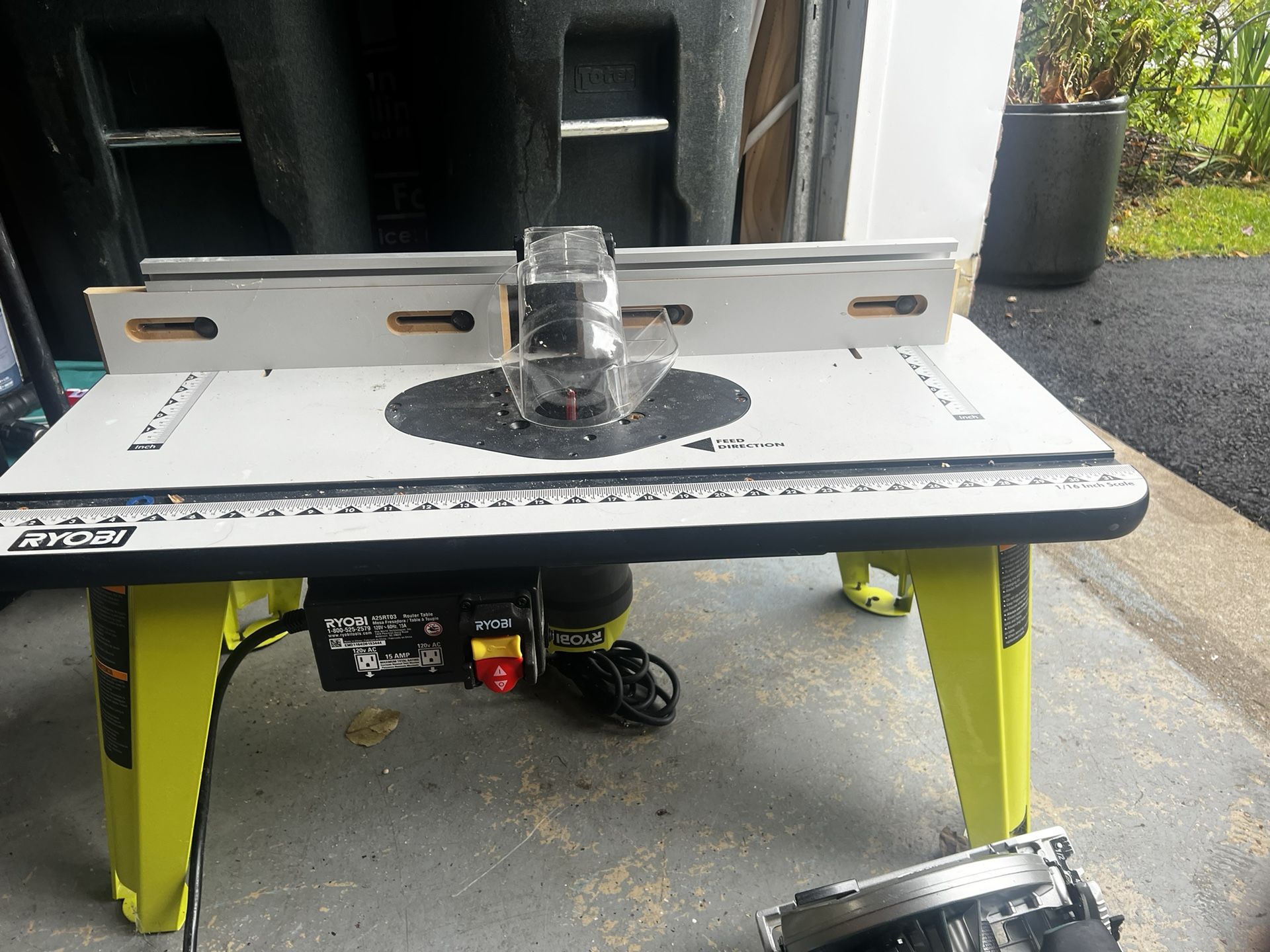 Ryobi Routing Table