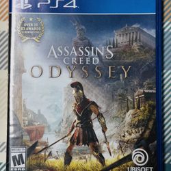 Assassins Creed Odyssey - Sony PlayStation 4 - PS4 - Tested/Works With Case
