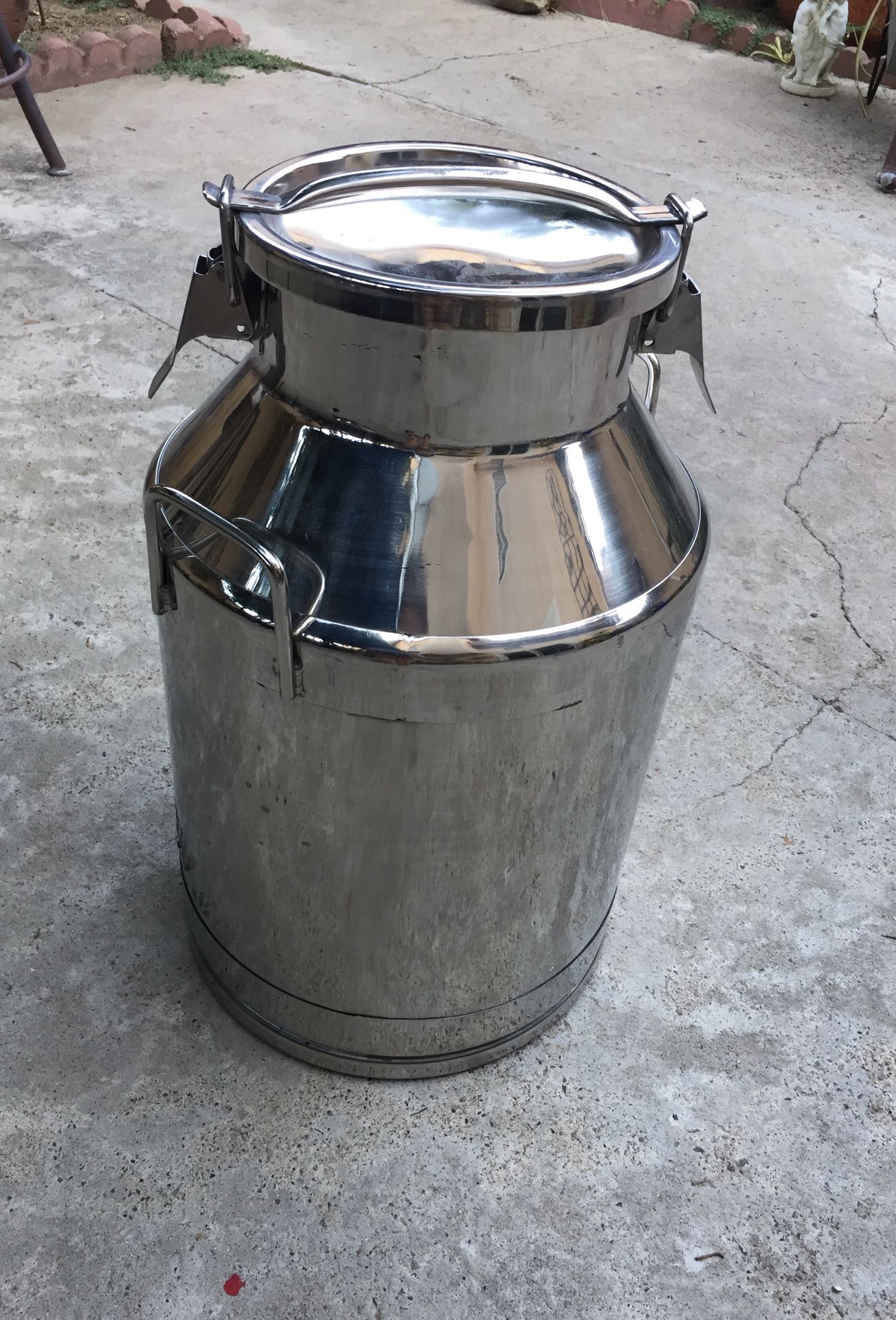 Stainless steel Milk Can Bucket wine Pail