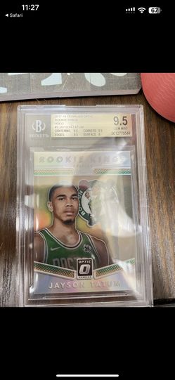Jayson Tatum Rookie Card
