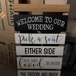 Wedding Sign 