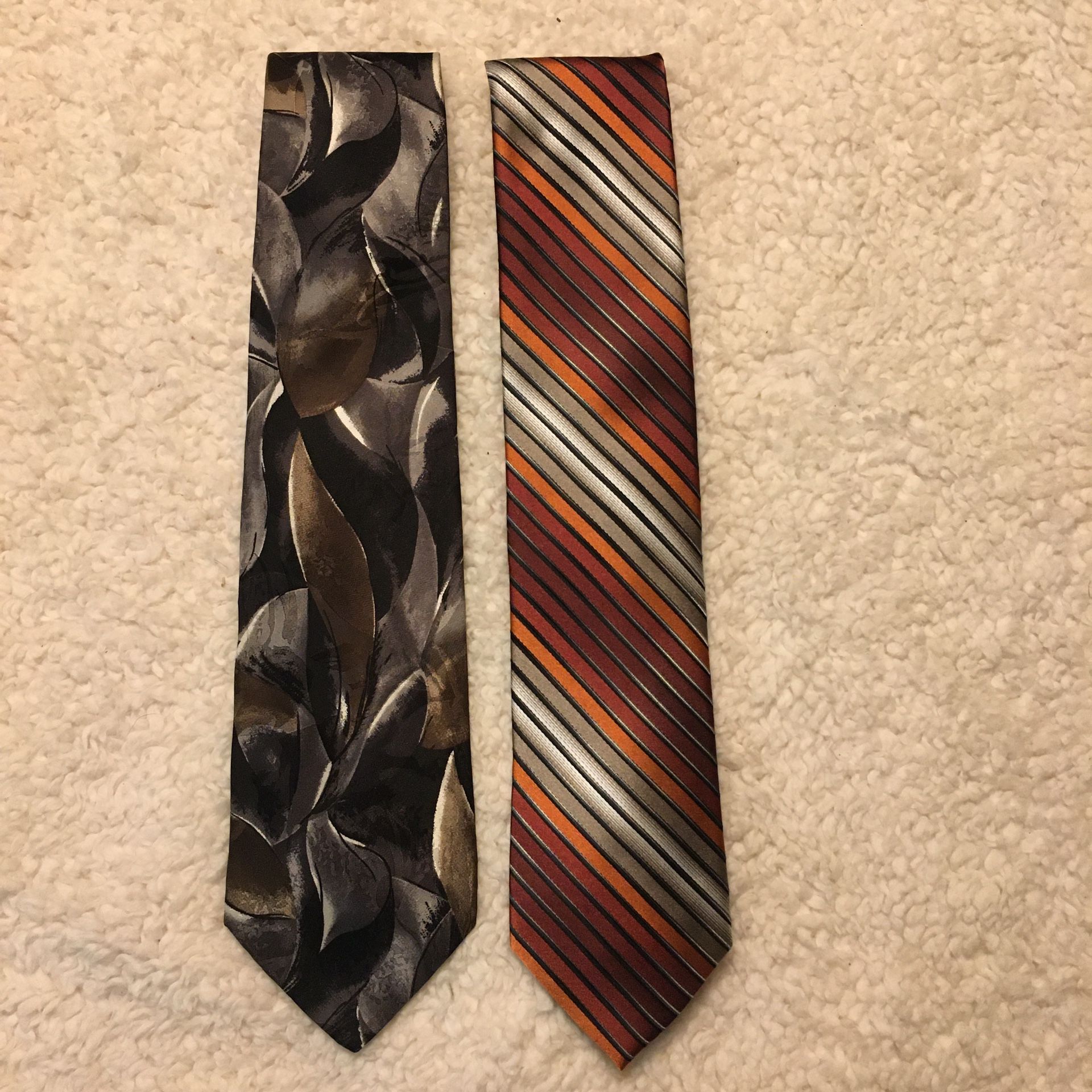 Pair of Van Heusen ties