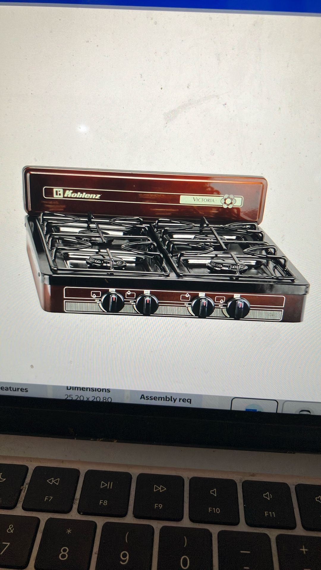 Koblebz 4-burner Gas Stove