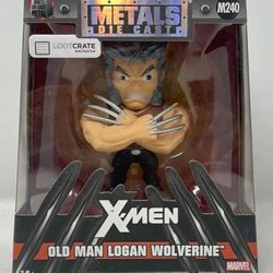 Marvel Jada Metals Die Cast X-Men Old Man Logan Wolverine Figure

