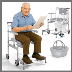 rolling shower chair