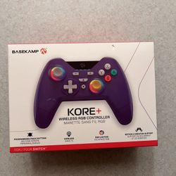BASEKAMP Kore+ Wireless RGB Controller for Nintendo Switch