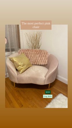 Pink chair