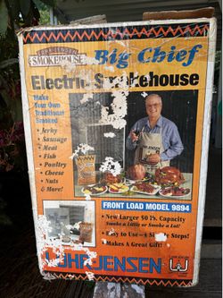 Salmon smokehouse smoker