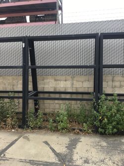 Heavy duty steel A frame racks