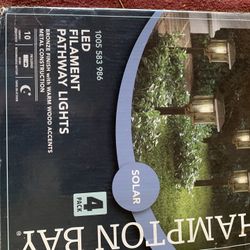 Solar Set Of 4 Brand New In The Box