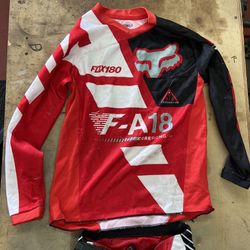 Fox Youth Motocross Jersey And Pants