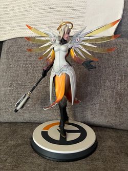 Mercy Overwatch Statue.