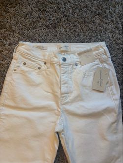 White 80’s Slim Jeans