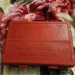 Retaing Ring Plier Set Int/Ext Use