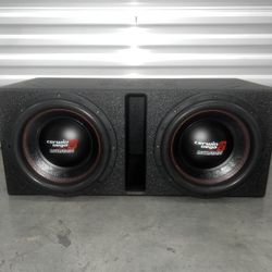 12 Inch Subwoofers+box