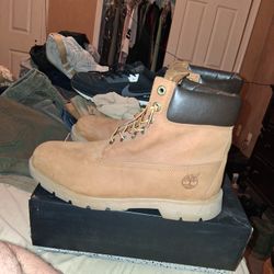 Pair Of Timberland Construction Boots For Sale 