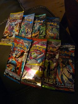 Assorted Korean packs