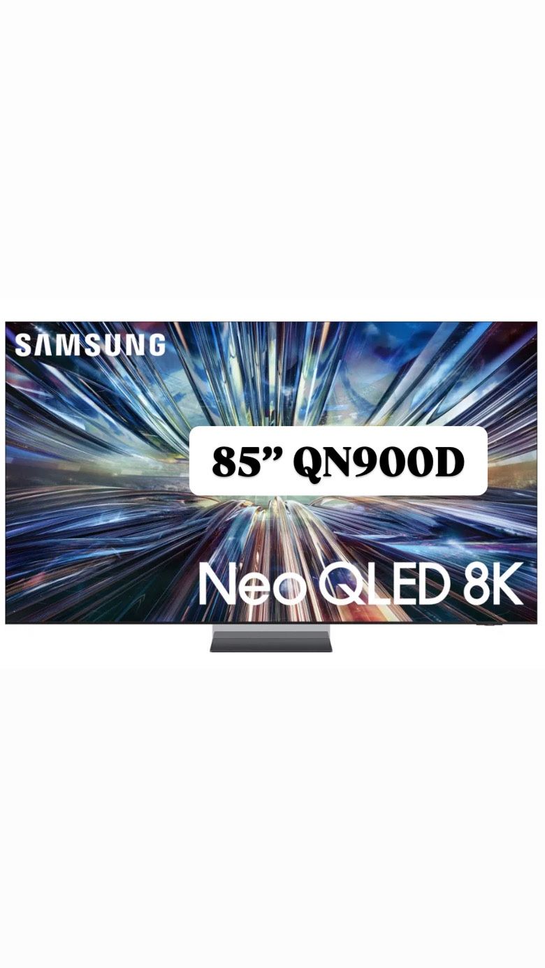 Samsung - 85-Class QN900D Series Neo QLED 8K Smart Tizen TV