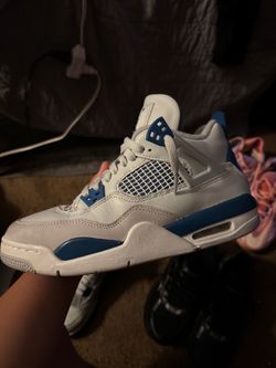 Jordan 4’s , Blue, White Size 7 Mens
