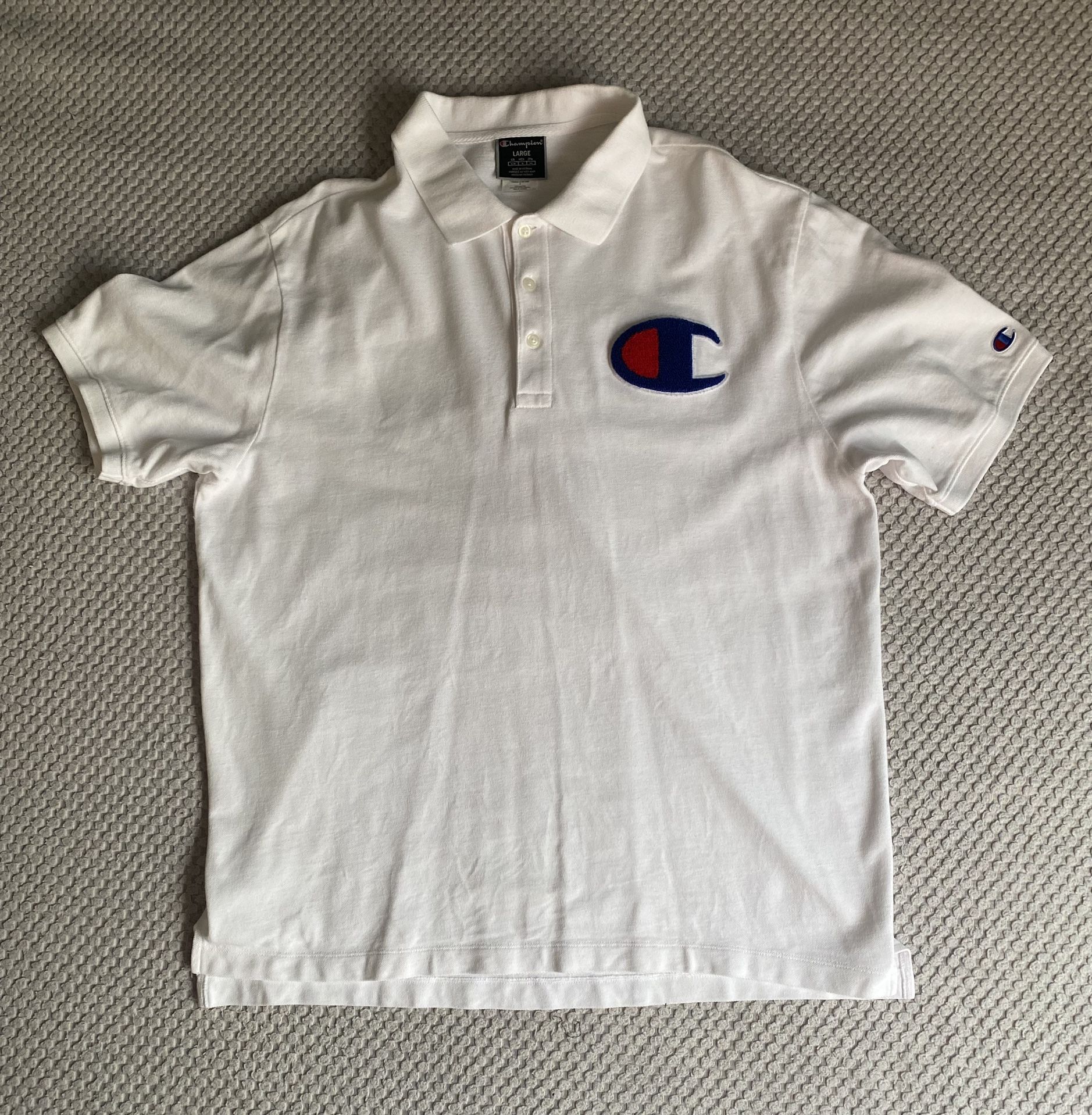 Vintage Champion Large Button Up Shirt 