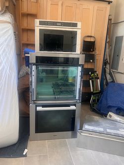 Miele Stainless Steel Wall Oven Stack