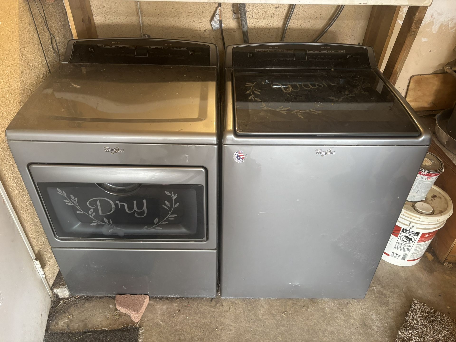 Whirlpool Washer And Dryer