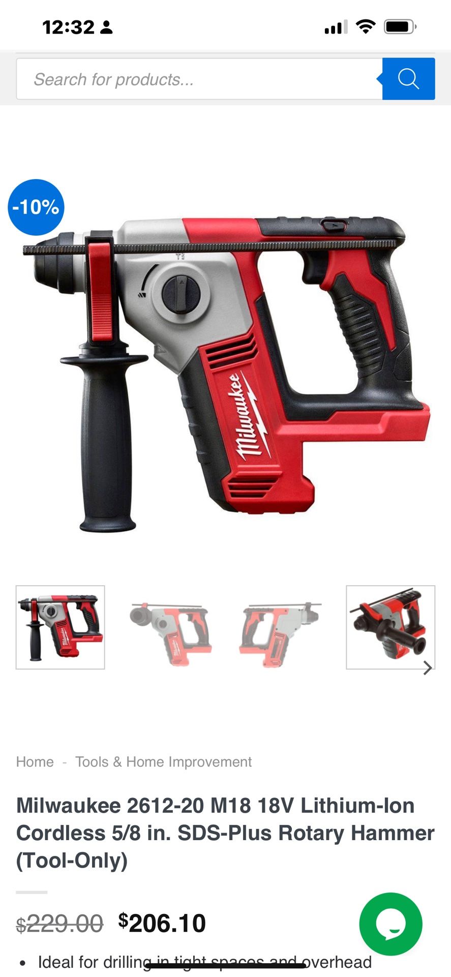 Milwaukee Rotary Hammer