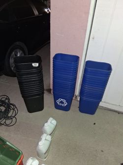 Recycling bins 12 for $60