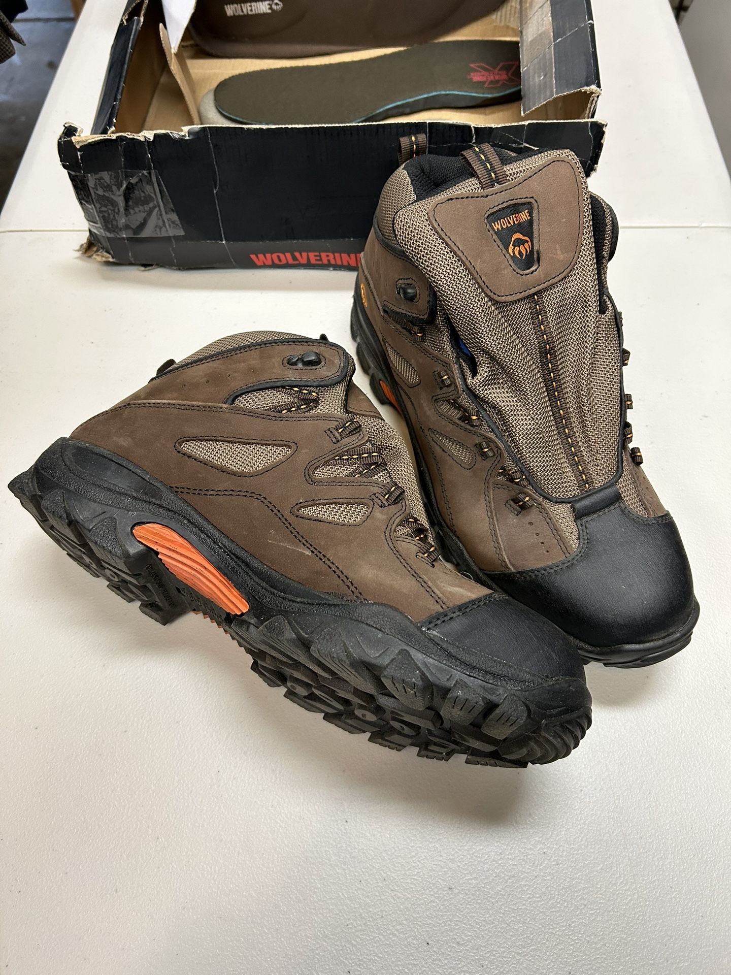 Wolverine Hudson Slip Resistant Safety Work Boots