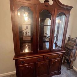 Lighted China Cabinet 