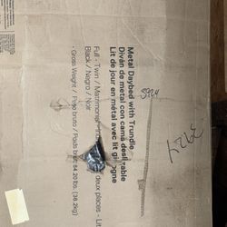 Metal Day Bed Trundle 