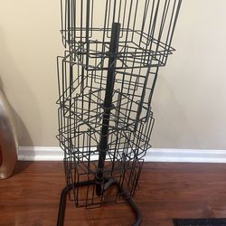 VEVOR 4 tier rotating display rack