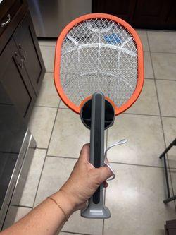 New electric bug zapper racket rechargeable