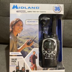 Midland GXT Pro Series 2 Way Radio Wallow Talkie