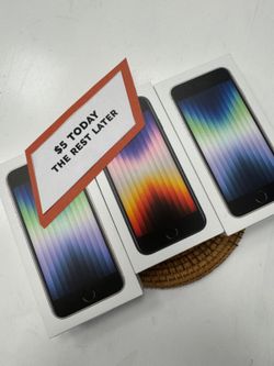 Apple iPhone SE 3rd Gen 5G- Pay $5 DOWN AVAILABLE - NO CREDIT NEEDED