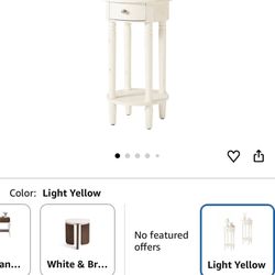 Tall End Table 