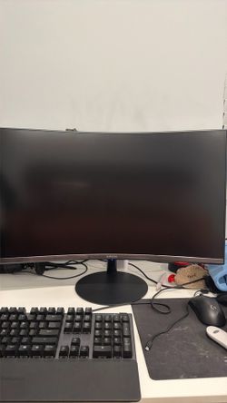 27’  curved Samsung Monitor
