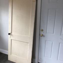 32”  X  79.5” Two Panel Antique Door