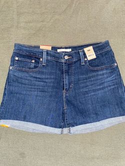Levi mid length hyper soft shorts
