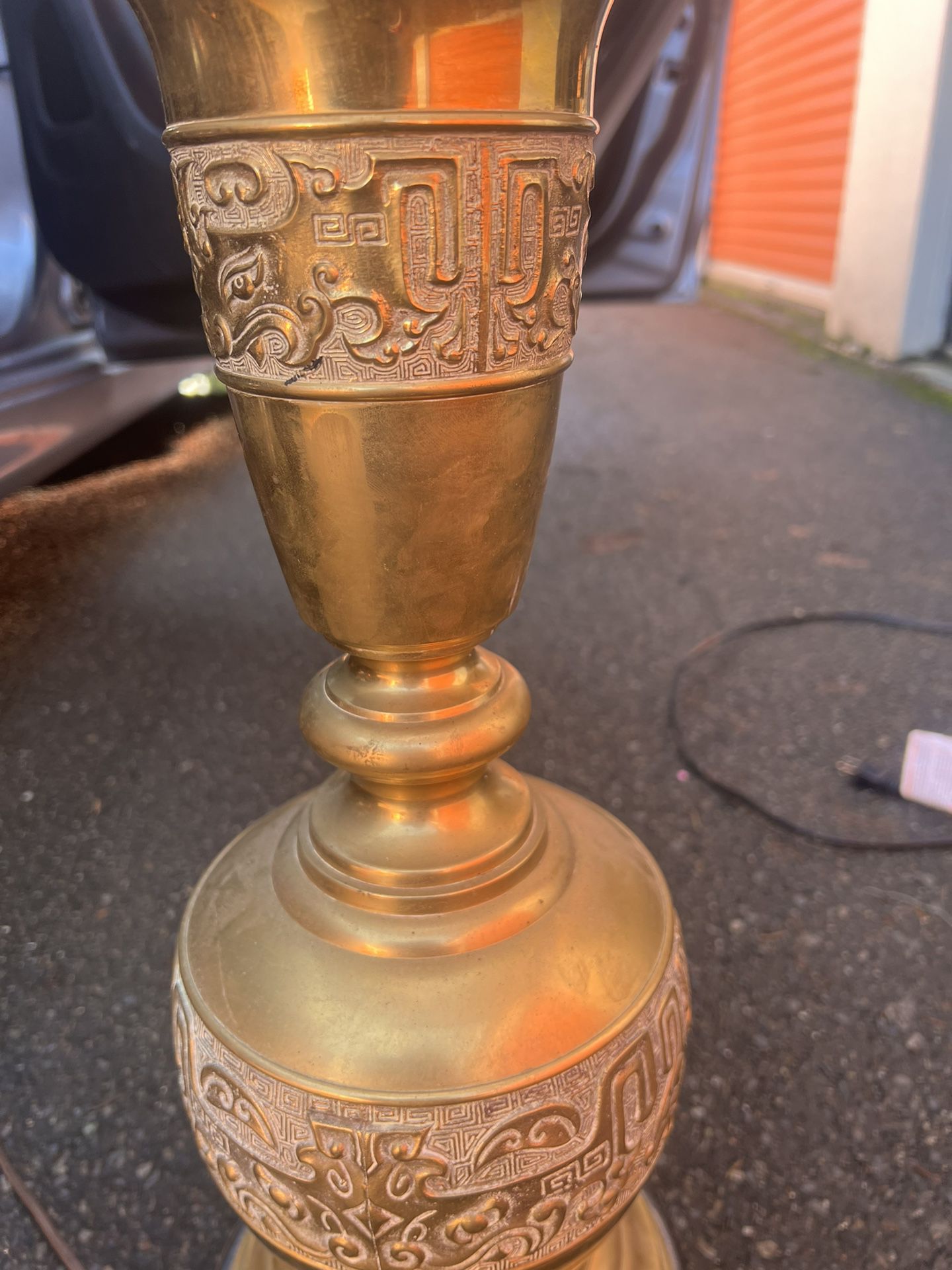Beautiful Brass Lamp